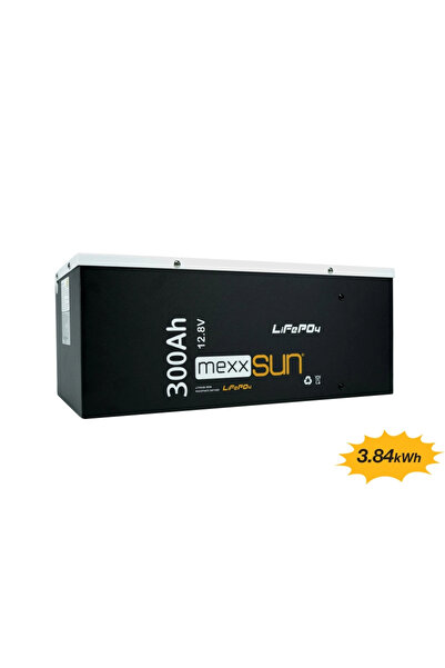 MEXXSUN Lityum Akü 12,8V 300Ah (LiFePo4) 3840Wh