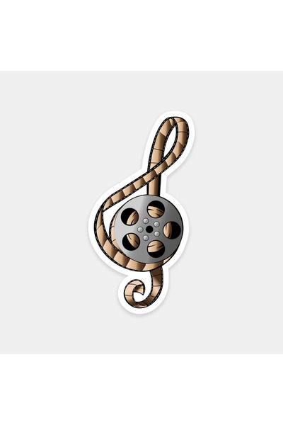 The Sticker Story. Movie Notes Sticker