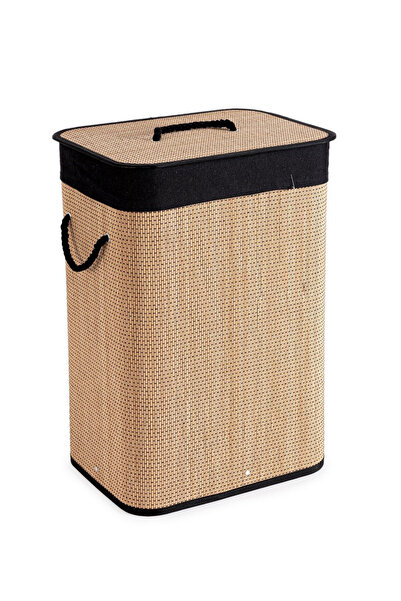 Bizzotto Καλάθι Απλύτων από Μπαμπού Μαύρο Σίντια 40x30x60υ