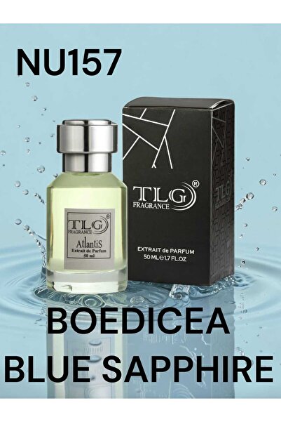 TLG TLGNU157e050 Boedicea Blue Sapphire Niche Extrait Unisex Parfüm, 50 ml