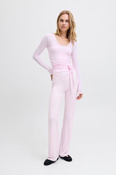 Jack & Jones Γυναικείο κολάν γιόγκα με ψηλή μέση, από ύφασμα interlock, ελαστ...