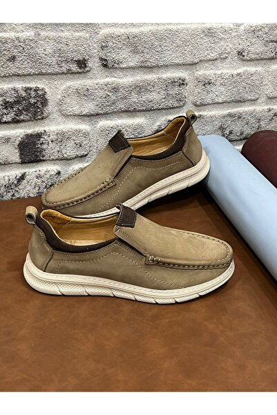 UMUT AYAKKABI Birkan Genuine Nubuck Leather Orthopedic Lightweight Comfortabl...