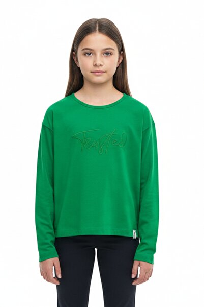 Toontoy Tricou brodat pentru fete