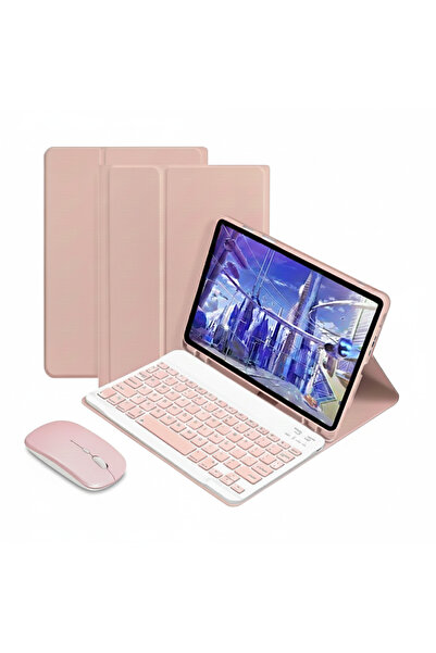 Microcase Huawei Matepad 11.5 2026 ile uyumlu Tablet Bluetooth Klavye ve Mous...