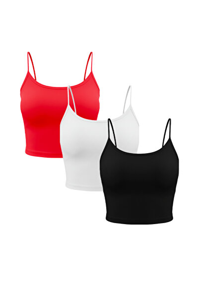 İntimate Women's Rope Strap Crop Bustier