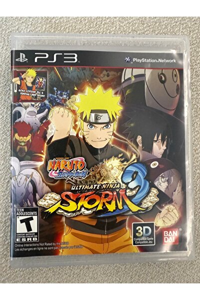 BANDAI ps3 NARUTO SHIPPUDEN ULTIMATE NINJA STORM 3 orjinal oyun full içerik 1...
