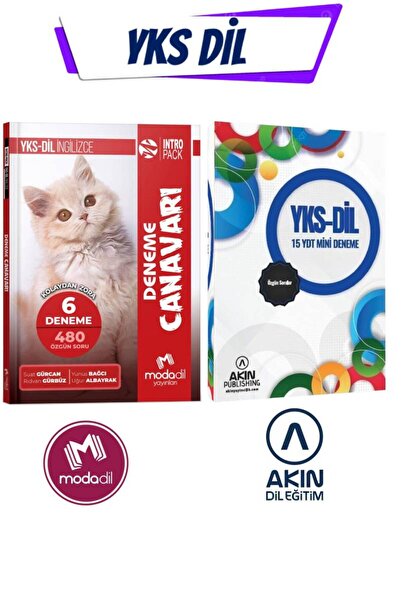 Modadil Yayınları Modadil YKS Dil YDT İngilizce Deneme Canavarı+Akındil YKS D...