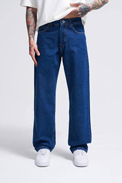 Machinist Men's Relaxed Baggy Jeans - Dark Blue 31