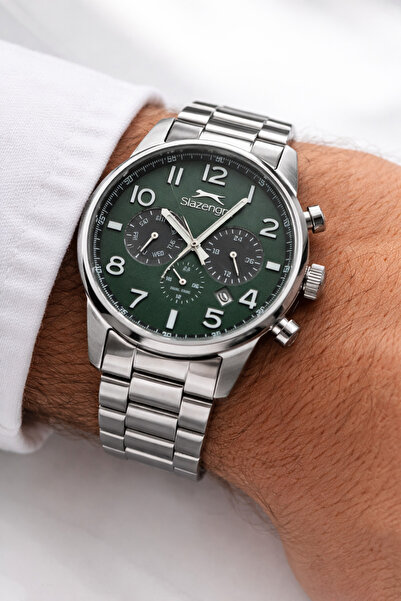 Slazenger Men's Wristwatch Stylish Suitable for Daily Use Stainless Steel Cas...