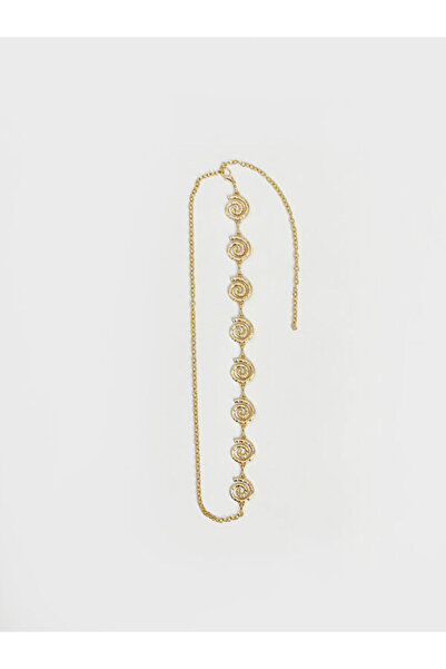 LC Waikiki Sparkling Choices Chain Women's Belt from Shining Store