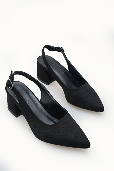 Riccon Γυναικεία παπούτσια με μυτερή μύτη και ανοιχτή φτέρνα 0012451