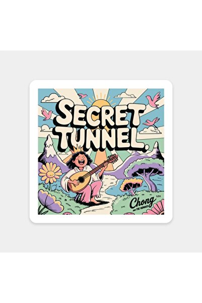 The Sticker Story. Secret Tunnel Sticker