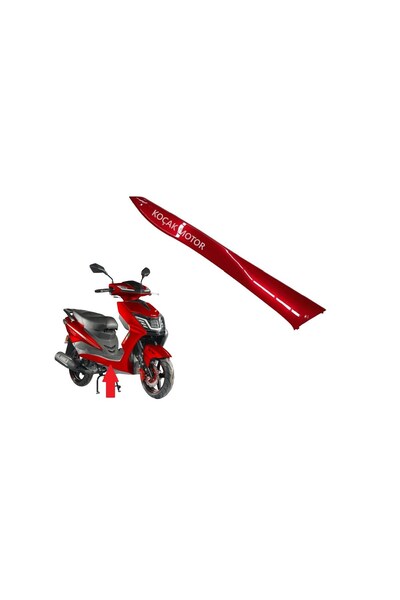 MOTOLUX Motolüxx Nirvana Pro Alt Panel Sağ Kırmızı