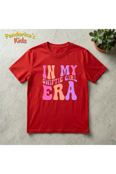 Grafftee Clothing Tricou unisex pentru copii din bumbac cu design Taylor Swif...