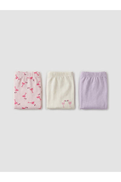 LC Waikiki Quality Parts from Çelebi Store Girls' Boxer 3-Pack