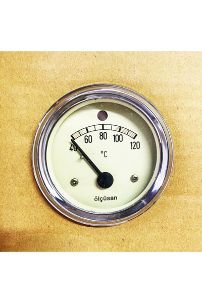 KOTO Ölçüsan Mekanik Hararet Isı Gösterge Saati 63mm 3 mt Civalı