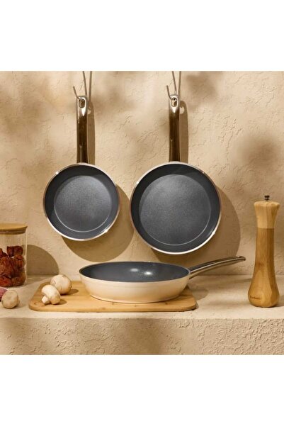 Evidea Kitchen Toscana Chef 3 Parça Seramik Tava Seti