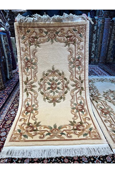 RD RAMAZAN DAĞ EL HALI SANATI El Dokuma Kabartmalı Çin Halısı Birinci Sınıf K...