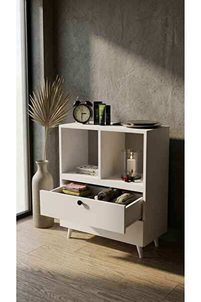 Projemob Miramob Modern Komodin - Çekmeceli Komodin - Yatak Odası Komodin - Ş...