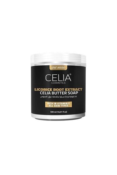 Celia سيليا صابونية زبدة سيليا بخلاصة عرق السوس - 500 مل