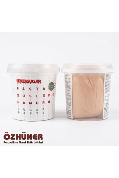 ŞEKER & SUGAR Şeker Hamuru (Sugar Paste) 1 KG - Ten Rengi - Pasta & Kurabiye ...