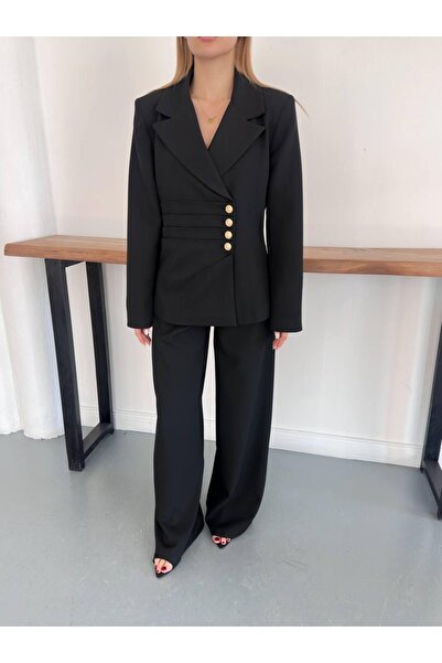Ekim Store Σετ με δύο μπλέιζερ με κουμπιά και πλαϊνό κλείσιμο