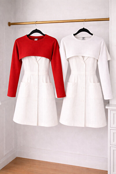 mirach Σετ 2 τεμαχίων Μακρυμάνικο Σετ Εργασίας Zero Body Nurse Uniform που φο...