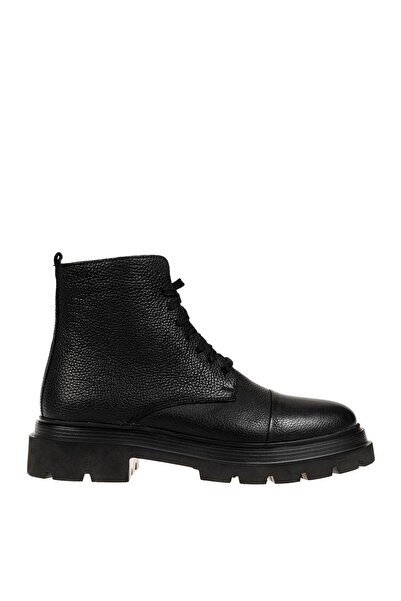 Dr.Flexer 399001 HAKİKİ DERİ ERKEK COMFORT BOT SİYAH
