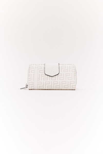 PAULMARK Γυναικείο πορτοφόλι με στάμπα μονόγραμμα
