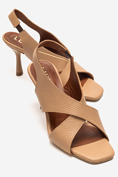 by selvi Lukka Shoes Γνήσιο δέρμα Perla Γυναικεία παπούτσια με τακούνι σε σχή...