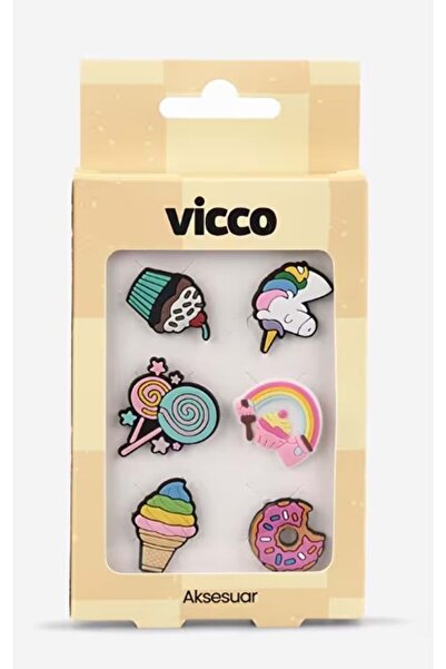 Vicco Mix Jibbitz Terlik Aksesuarı 4