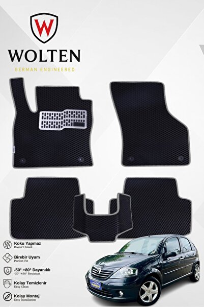 w wolten german engineered C3-CİTROEN-(2002-2009) İÇİN EVA İÇ PASPAS TAKIMI (...