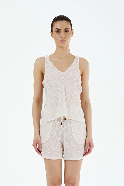 Louren P25138 shorts with elastic waist