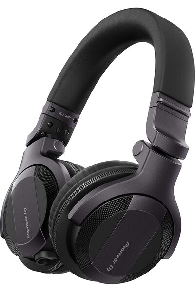 Pioneer Dj HDJ-CUE1 Yüksek Kaliteli Ses Profesyonel Stüdyo & Dj Kulaklık - Siyah
