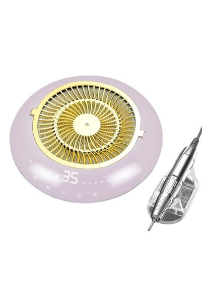 Salon System صالون سيستم جهاز تقليم الاظافر مع مروحه شفط كهربائية SS8