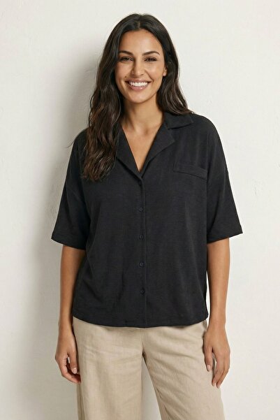 Hiccup MY FASHION Πουκάμισο με άνετη εφαρμογή και κουμπιά