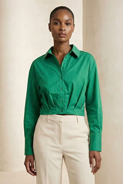 Hiccup MY FASHION Κοντό Κλασικό Πουκάμισο με Κουμπιά