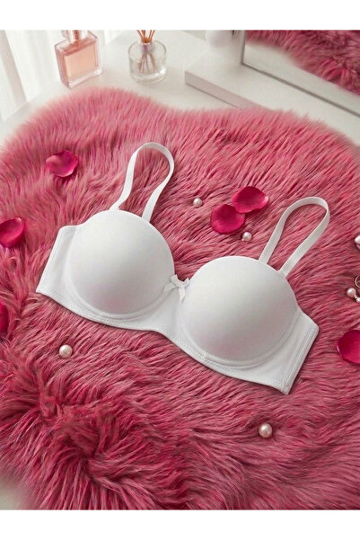 FeraShowroom Women's Lotus Underwire Non-Padded Bra Daily Comfort