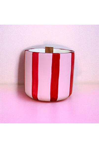 Özel Tasarım Vanilya Kokulu Bardak Mum