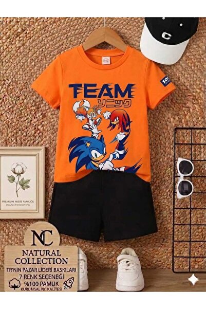 Nice Clothes Tricou și pantaloni scurți de vară pentru copii, unisex (imprime...