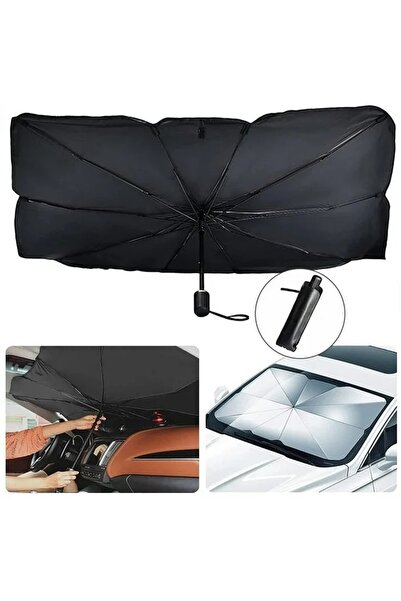 Generic Foldable Car Sunshade Umbrella UV Windshield Cover Heat Insulation Su...