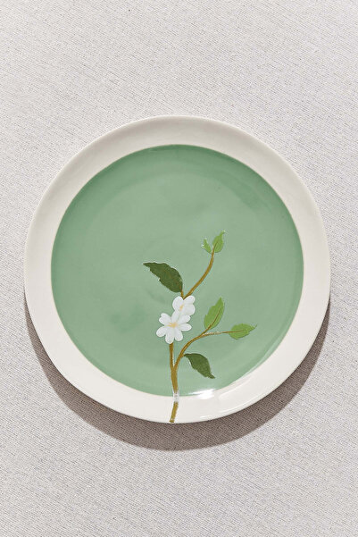 Paşabahçe Bahardalı Ceramic Cake Plate - 1 Piece