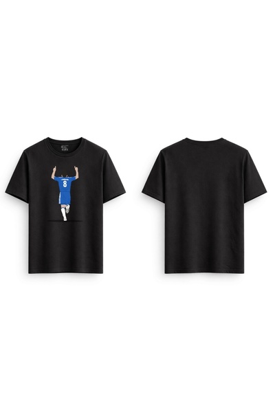 Rabona Fashion Blue Legend 8 – Εμβληματικό μπλουζάκι/φούτερ/φούτερ με κουκούλ...