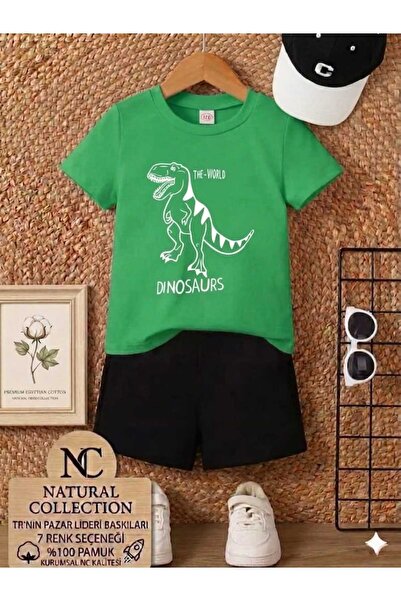 Nice Clothes Tricou și pantaloni scurți de vară pentru copii, unisex (imprime...