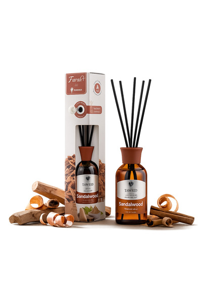 KRONSIT Odorizant camera cu betisoare si mostra de parfum inclus, Farah Plus,...