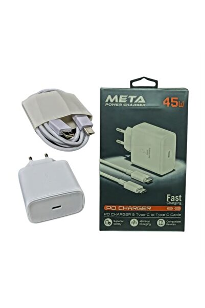 META كابل MPS11BCC 45W PD& Type-C إلى Type-C