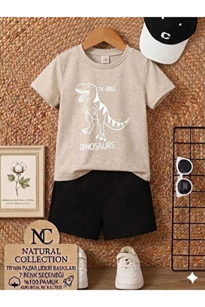Nice Clothes Tricou și pantaloni scurți de vară pentru copii, unisex (imprime...