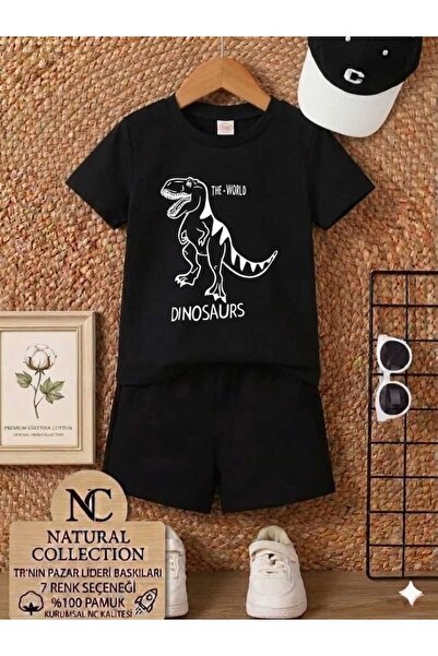 Nice Clothes Tricou și pantaloni scurți de vară pentru copii, unisex (imprime...