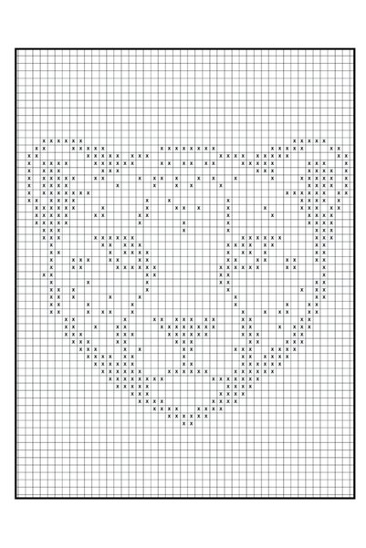 Enine Boyuna Eğitim Black Pencil Mystery Pixel Painting Book by Numbers