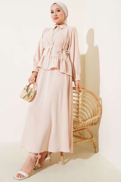 modasindoma Διπλό σετ Ayrobin με κορδόνια και φούστα